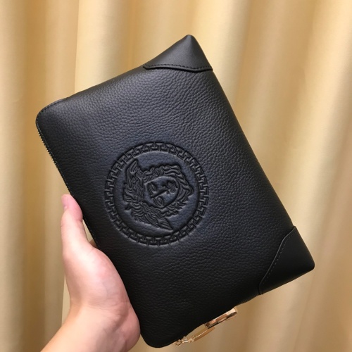 Wholesale Versace AAA Man Wallets #1182763 $76.00 USD, Wholesale Quality Replica Versace AAA Man Wallets