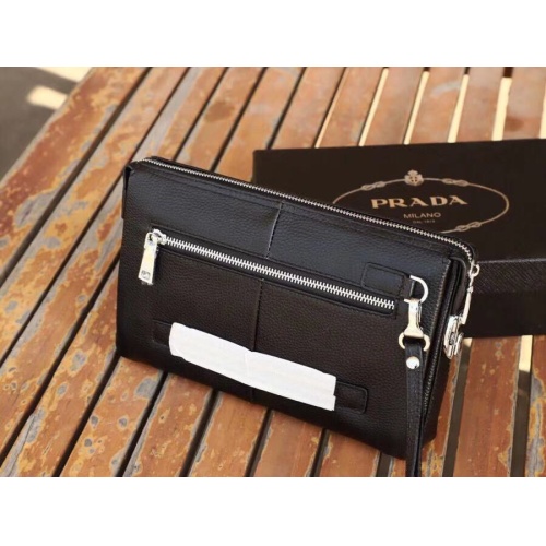 Replica Prada AAA Man Wallets #1182786 $68.00 USD for Wholesale