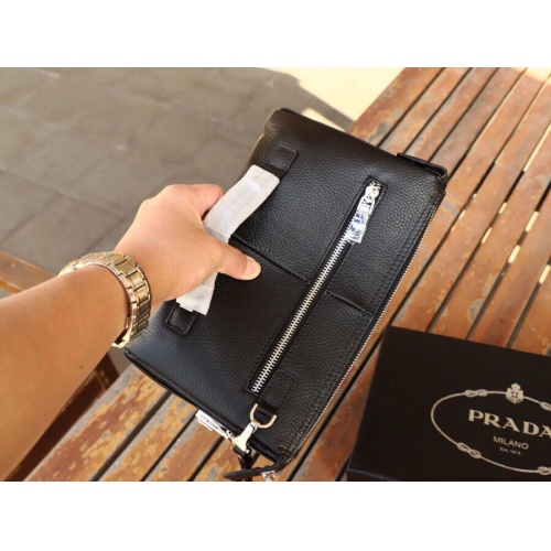 Replica Prada AAA Man Wallets #1182786 $68.00 USD for Wholesale