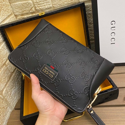 Replica Gucci AAA Man Wallets #1182925 $68.00 USD for Wholesale