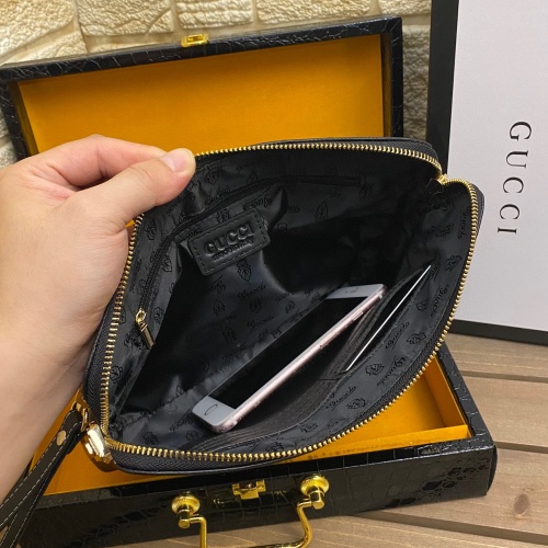 Replica Gucci AAA Man Wallets #1182925 $68.00 USD for Wholesale