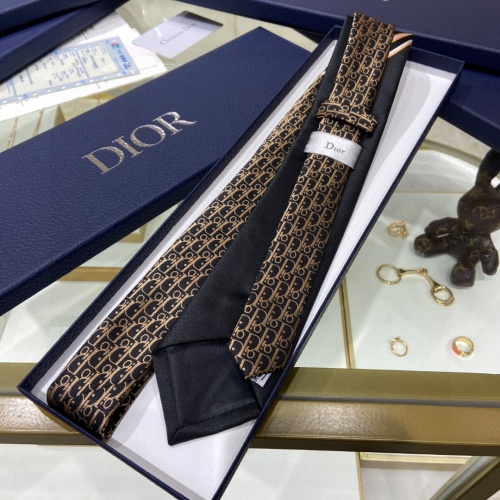 Replica Christian Dior Necktie For Men #1183365 $40.00 USD for Wholesale