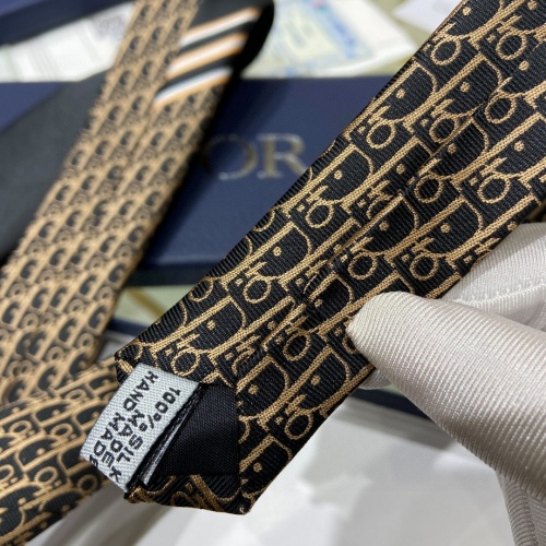 Replica Christian Dior Necktie For Men #1183365 $40.00 USD for Wholesale