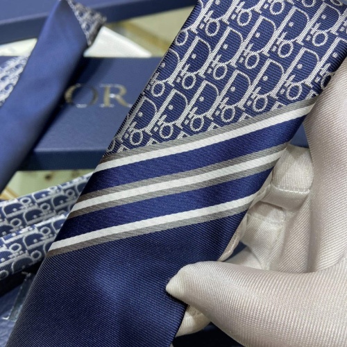 Replica Christian Dior Necktie For Men #1183368 $40.00 USD for Wholesale