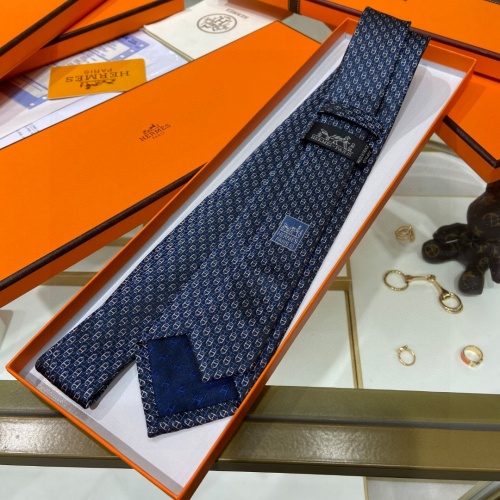 Replica Hermes Necktie For Men #1183401 $40.00 USD for Wholesale