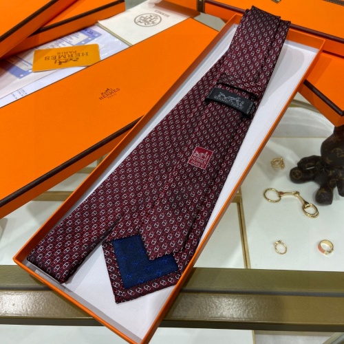 Replica Hermes Necktie For Men #1183402 $40.00 USD for Wholesale