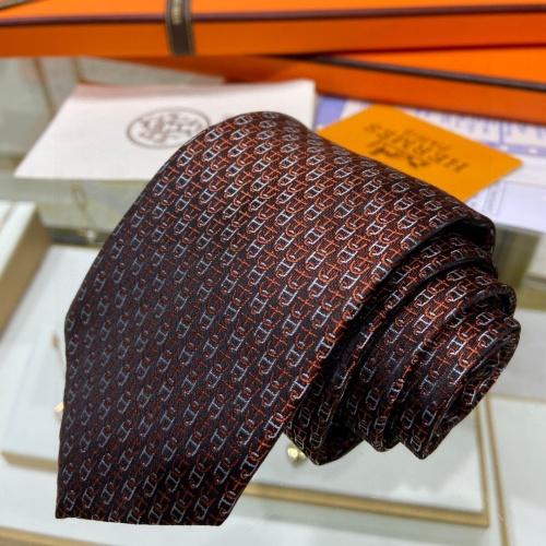 Replica Hermes Necktie For Men #1183403 $40.00 USD for Wholesale