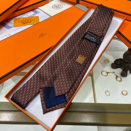 Replica Hermes Necktie For Men #1183403 $40.00 USD for Wholesale