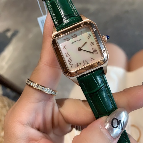 Wholesale Cartier AAA Quality Watches In Gold For Women #1183804 $112.00 USD, Wholesale Quality Replica Cartier AAA Quality Watches