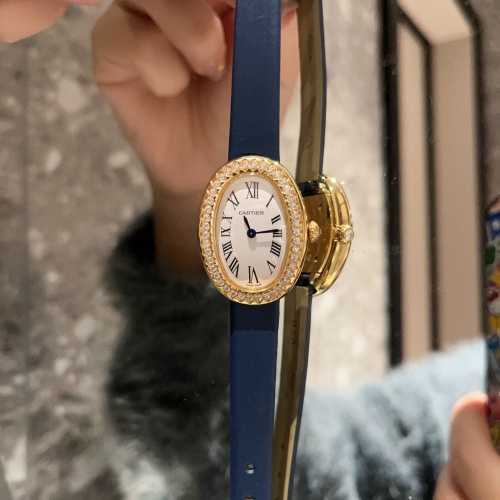 Wholesale Cartier AAA Quality Watches In Gold For Women #1183829 $162.00 USD, Wholesale Quality Replica Cartier AAA Quality Watches