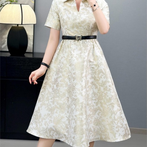 Wholesale Christian Dior Dresses Short Sleeved For Women #1184229 $108.00 USD, Wholesale Quality Replica Christian Dior Dresses