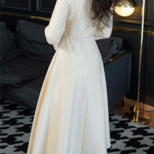 Replica Christian Dior Dresses Middle Sleeved For Women #1184231 $122.00 USD for Wholesale