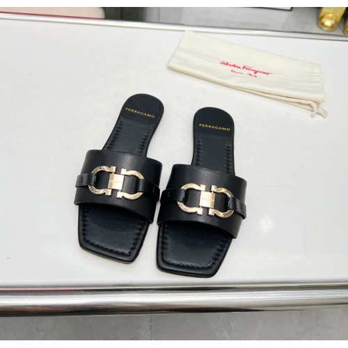 Replica Salvatore Ferragamo Slippers For Women #1184981 $82.00 USD for Wholesale