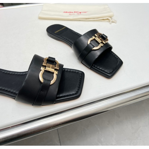 Replica Salvatore Ferragamo Slippers For Women #1184981 $82.00 USD for Wholesale