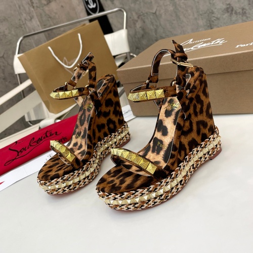 Wholesale Christian Louboutin Sandal For Women #1185077 $98.00 USD, Wholesale Quality Replica Christian Louboutin Sandal