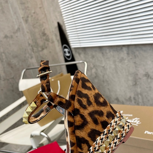 Replica Christian Louboutin Sandal For Women #1185077 $98.00 USD for Wholesale