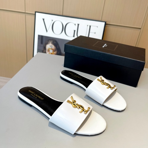 Replica Yves Saint Laurent YSL Slippers For Women #1185188 $76.00 USD for Wholesale