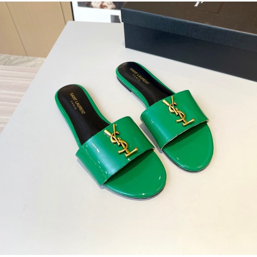 Wholesale Yves Saint Laurent YSL Slippers For Women #1185190 $76.00 USD, Wholesale Quality Replica Yves Saint Laurent YSL Slippers