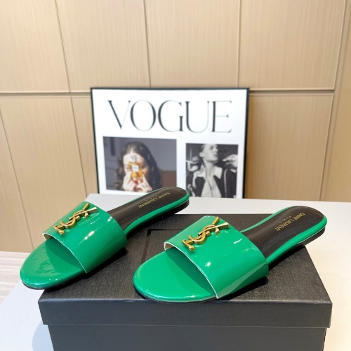 Replica Yves Saint Laurent YSL Slippers For Women #1185190 $76.00 USD for Wholesale