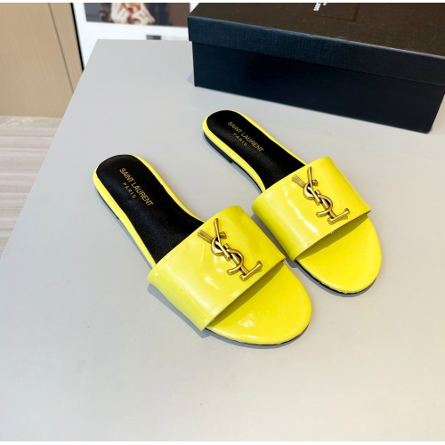 Wholesale Yves Saint Laurent YSL Slippers For Women #1185193 $76.00 USD, Wholesale Quality Replica Yves Saint Laurent YSL Slippers