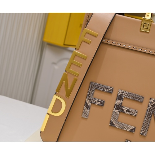 Replica Fendi AAA Quality Tote-Handbags For Women #1185392 $98.00 USD for Wholesale