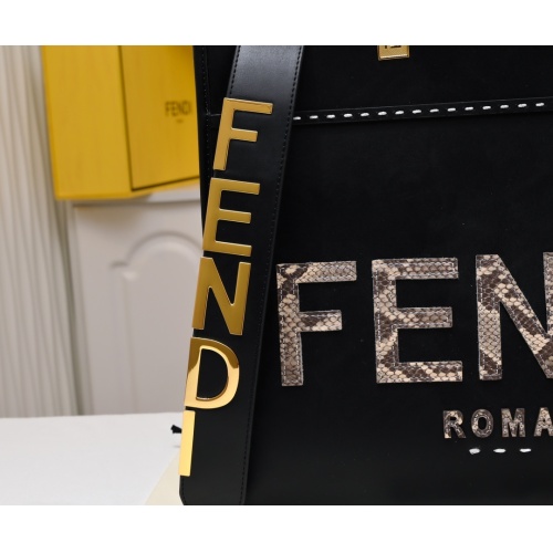 Replica Fendi AAA Quality Tote-Handbags For Women #1185394 $98.00 USD for Wholesale