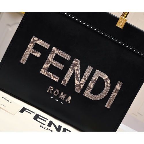 Replica Fendi AAA Quality Tote-Handbags For Women #1185394 $98.00 USD for Wholesale