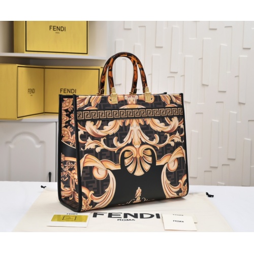 Replica Fendi AAA Quality Tote-Handbags For Women #1185419 $128.00 USD for Wholesale