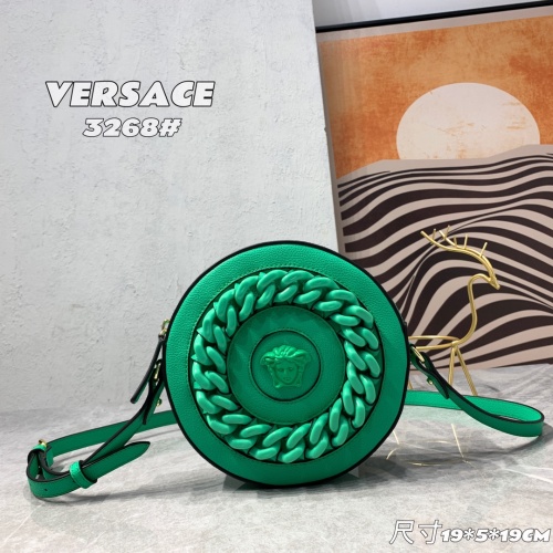 Wholesale Versace AAA Quality Messenger Bags For Women #1185460 $128.00 USD, Wholesale Quality Replica Versace AAA Quality Messenger Bags