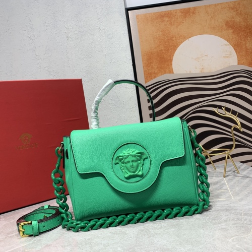 Wholesale Versace AAA Quality Handbags For Women #1185496 $145.00 USD, Wholesale Quality Replica Versace AAA Quality Handbags