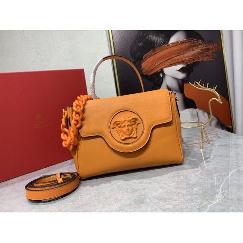 Wholesale Versace AAA Quality Handbags For Women #1185498 $145.00 USD, Wholesale Quality Replica Versace AAA Quality Handbags