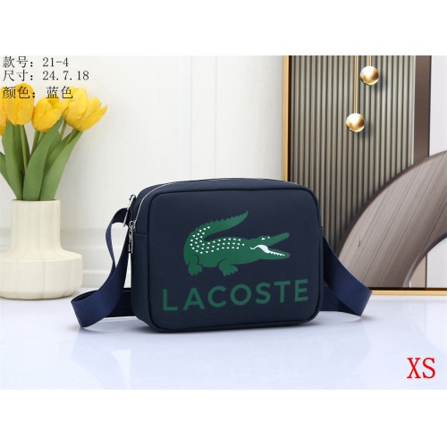 Wholesale Lacoste Messenger Bags For Men #1185696 $23.00 USD, Wholesale Quality Replica Lacoste Messenger Bags