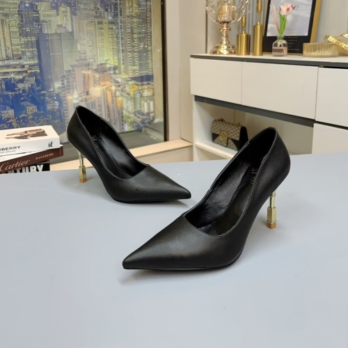 Wholesale Balmain High-Heeled Shoes For Women #1185904 $80.00 USD, Wholesale Quality Replica Balmain High-Heeled Shoes