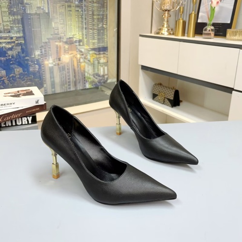 Replica Balmain High-Heeled Shoes For Women #1185904 $80.00 USD for Wholesale