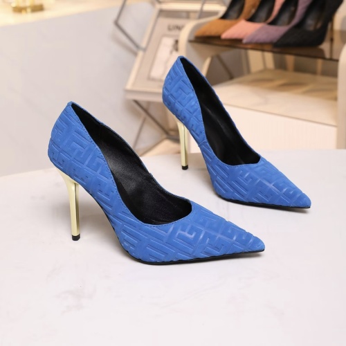 Replica Balmain High-Heeled Shoes For Women #1185911 $80.00 USD for Wholesale