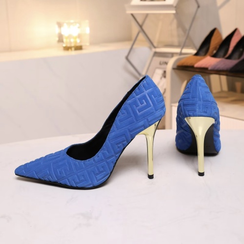 Replica Balmain High-Heeled Shoes For Women #1185911 $80.00 USD for Wholesale