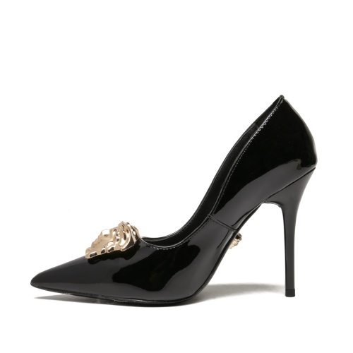 Replica Versace High-Heeled Shoes For Women #1185992 $92.00 USD for Wholesale