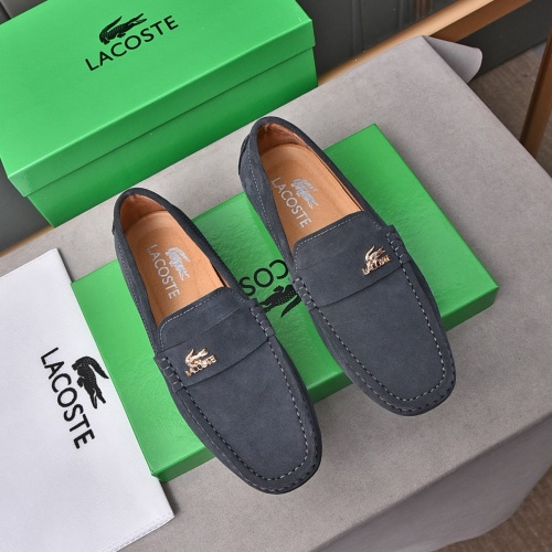 Wholesale Lacoste Leather Shoes For Men #1186102 $76.00 USD, Wholesale Quality Replica Lacoste Leather Shoes