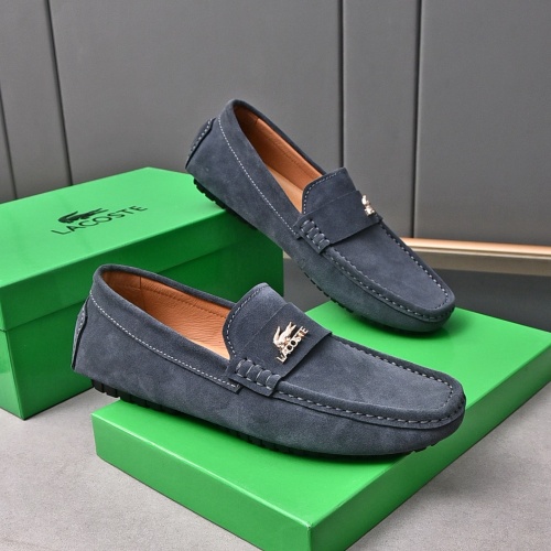 Replica Lacoste Leather Shoes For Men #1186102 $76.00 USD for Wholesale