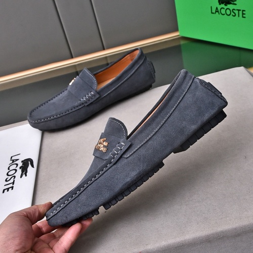 Replica Lacoste Leather Shoes For Men #1186102 $76.00 USD for Wholesale