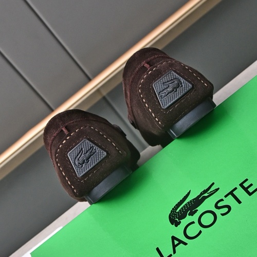 Replica Lacoste Leather Shoes For Men #1186103 $76.00 USD for Wholesale