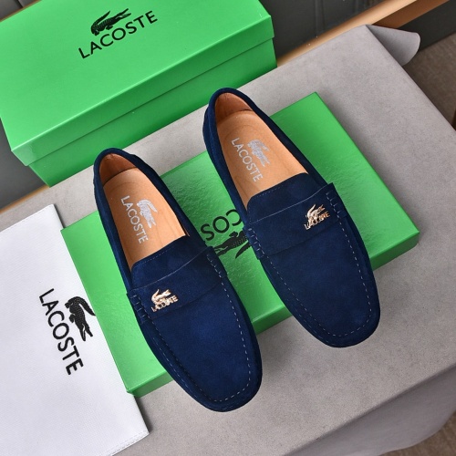 Wholesale Lacoste Leather Shoes For Men #1186104 $76.00 USD, Wholesale Quality Replica Lacoste Leather Shoes