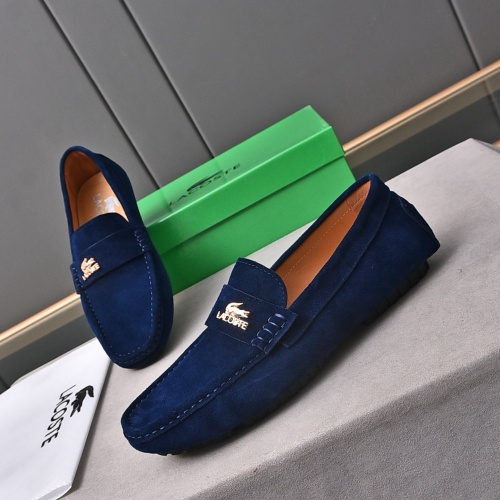 Replica Lacoste Leather Shoes For Men #1186104 $76.00 USD for Wholesale