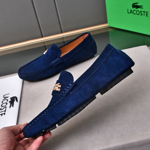 Replica Lacoste Leather Shoes For Men #1186104 $76.00 USD for Wholesale