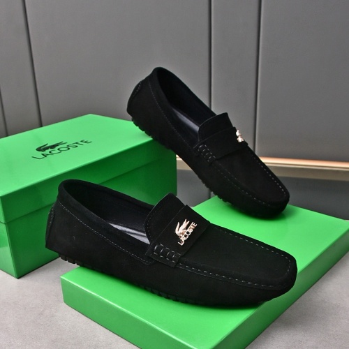 Replica Lacoste Leather Shoes For Men #1186105 $76.00 USD for Wholesale