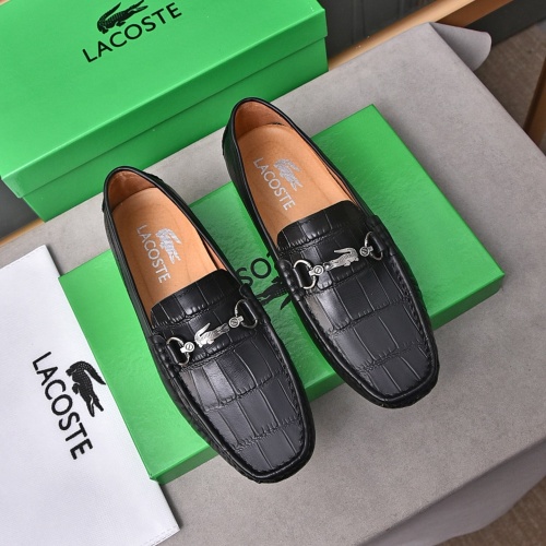 Wholesale Lacoste Leather Shoes For Men #1186106 $76.00 USD, Wholesale Quality Replica Lacoste Leather Shoes