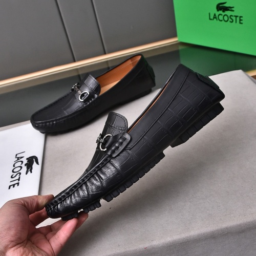 Replica Lacoste Leather Shoes For Men #1186106 $76.00 USD for Wholesale