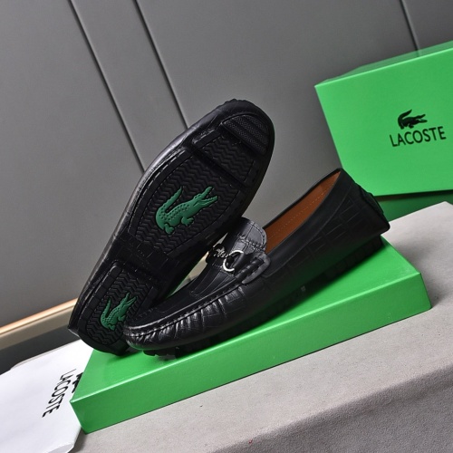 Replica Lacoste Leather Shoes For Men #1186106 $76.00 USD for Wholesale