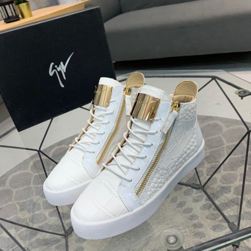 Wholesale Giuseppe Zanotti High Tops Shoes For Men #1186145 $92.00 USD, Wholesale Quality Replica Giuseppe Zanotti High Tops Shoes