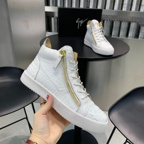 Wholesale Giuseppe Zanotti High Tops Shoes For Men #1186147 $92.00 USD, Wholesale Quality Replica Giuseppe Zanotti High Tops Shoes